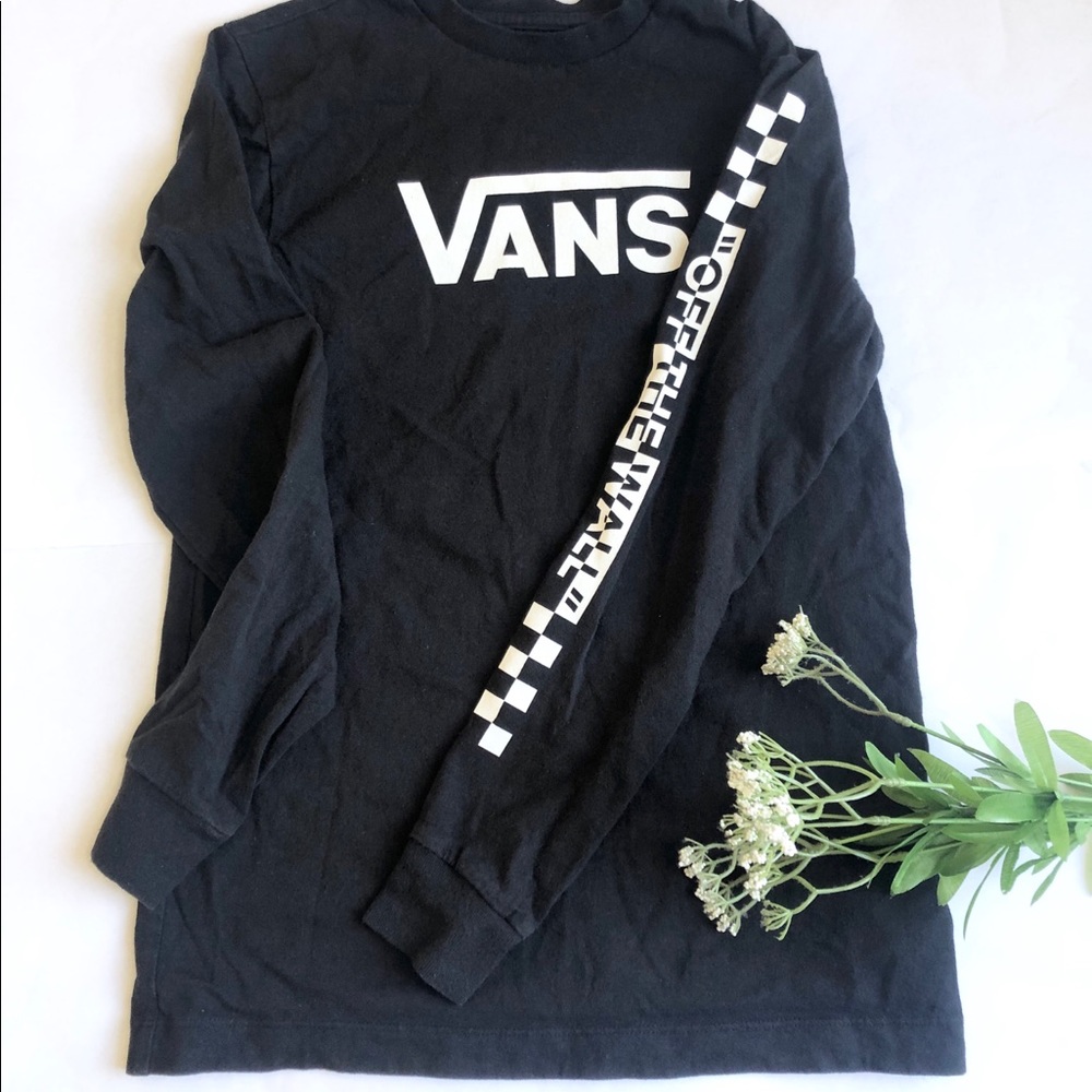 vans long sleeve t-shirt